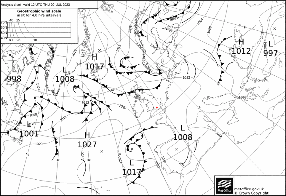 Synoptic chart