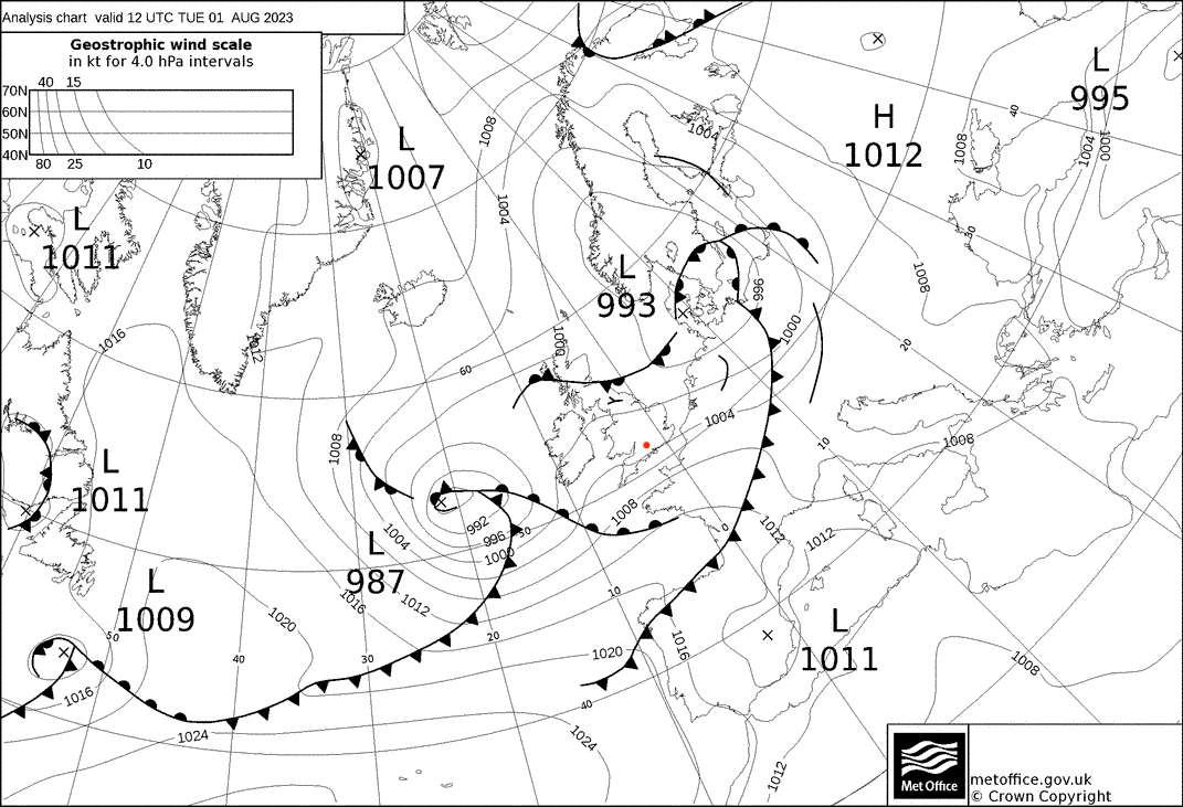 Synoptic chart