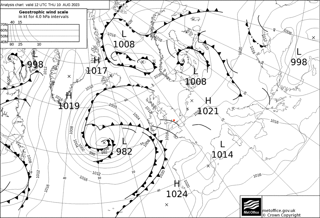 Synoptic chart