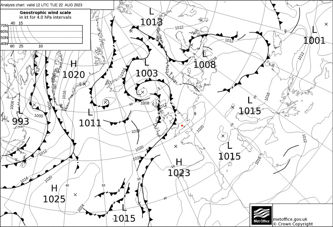 Synoptic chart