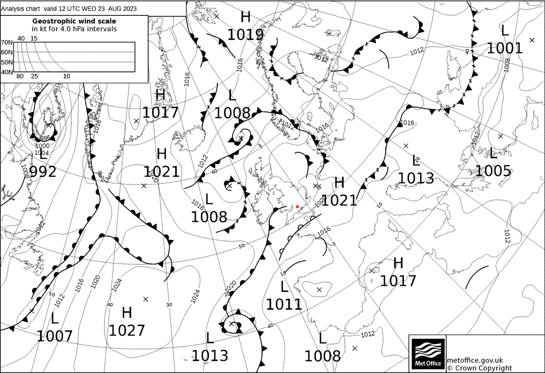 Synoptic chart