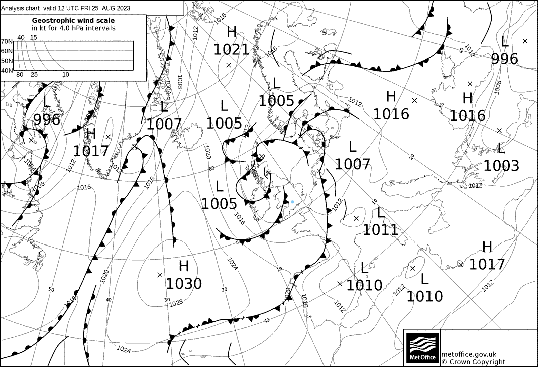 Synoptic chart